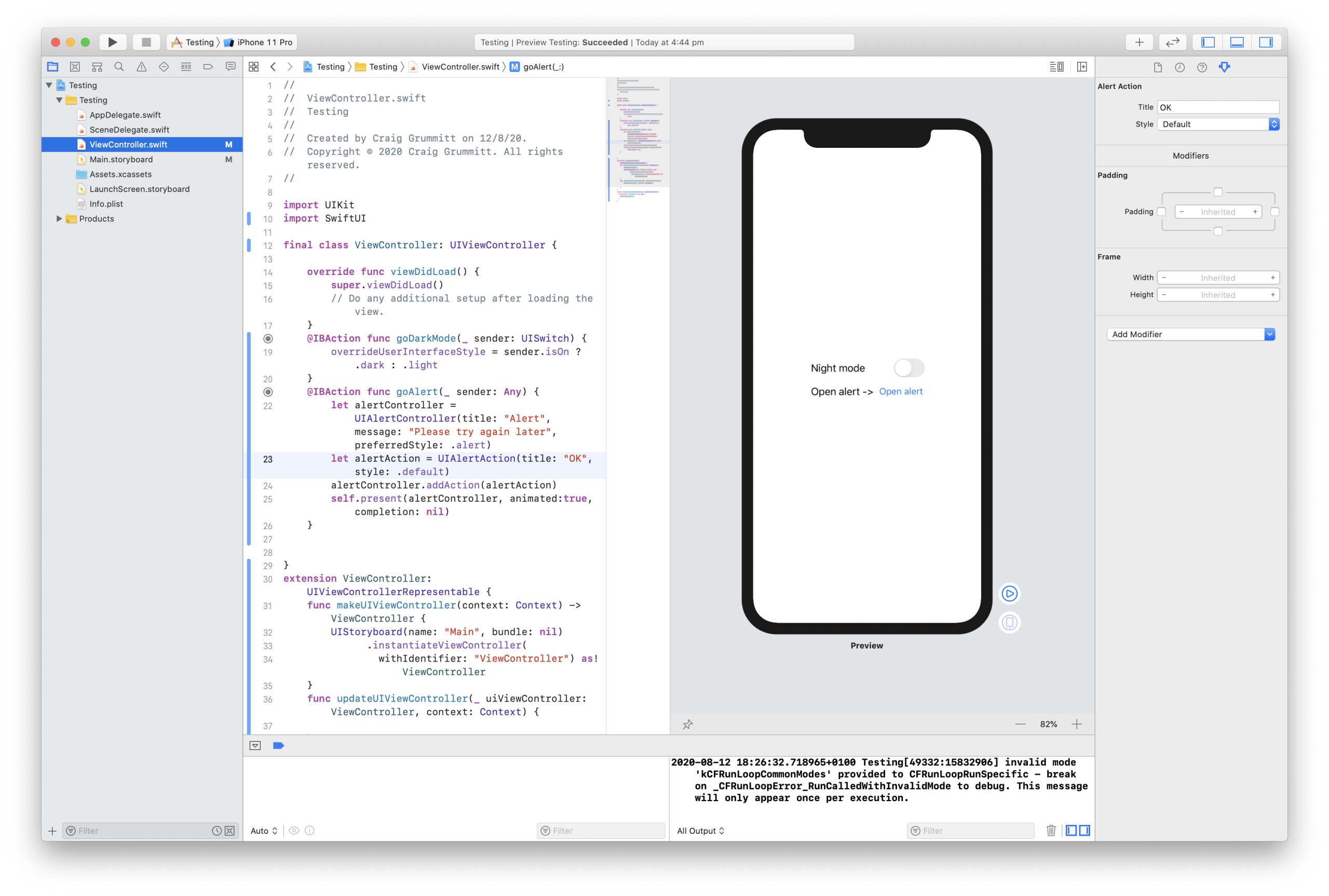 Holy cow – You can preview UIKit code live in Xcode!